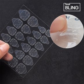 말랑 네일 패디팁 겸용 양면테이프 24p