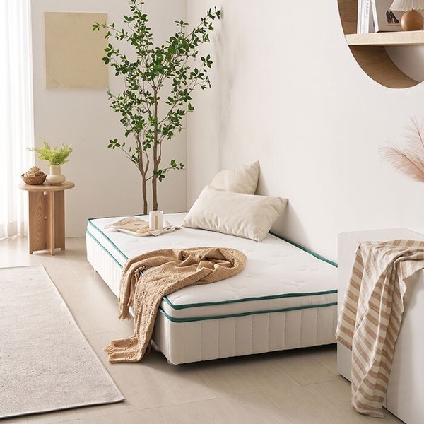 라인 좁은방 자취방 저상형 일체형침대 (유로탑/싱글) DB5013R (착불)