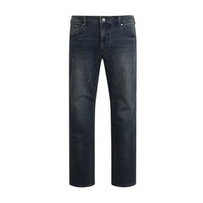 버커루 [HEATING JEAN] 남성 기모 슬림 스트레이트진 D톤 (B244DP141P)