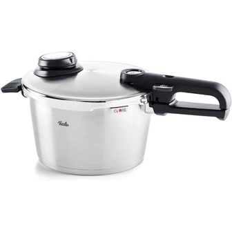  영국 휘슬러 압력밥솥 Fissler Vitavit Premium Pressure Cooker 4.5 L Diameter 22 cm 스테인리