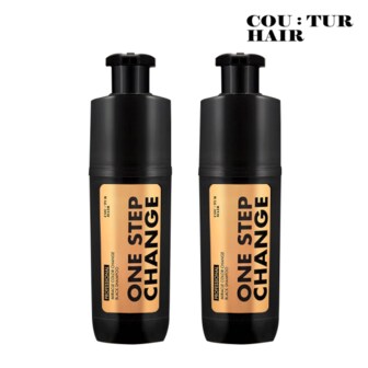  꾸띄르헤어 프로페셔널 미라클 컬러체인지 블랙샴푸 180ml 시즌3 x2개