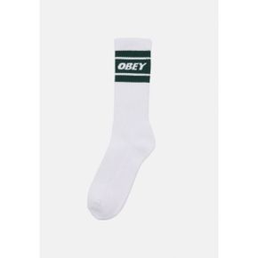 5061642 Obey Clothing COOPER SOCKS UNI - Socks whtie/botanical garden