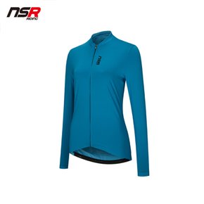 [모바일전용] NSR 업사이클 긴팔 저지 여성 CLUB UPCYCLE THERMO LONG SLEEVE JERSEY WOMEN 동계용 자전거 의류