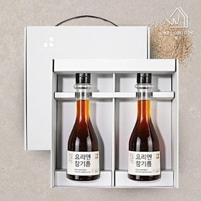 프리미엄 저온압착 참기름 선물세트(250ml x 2)