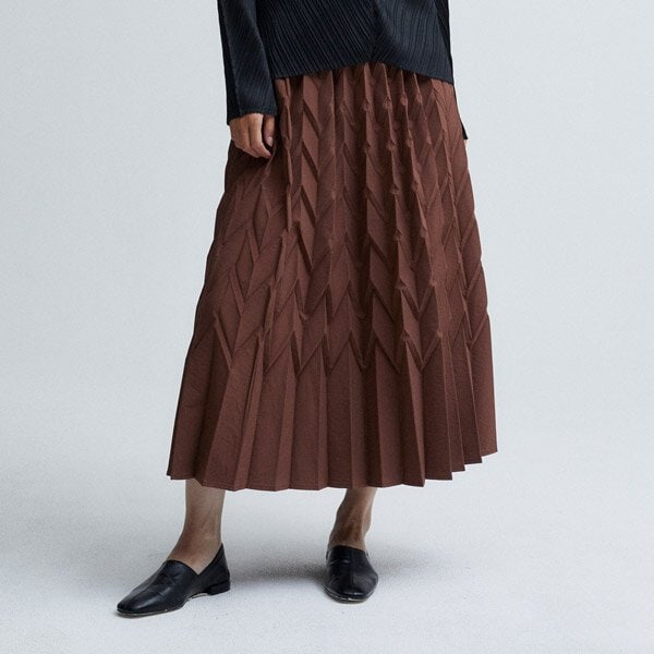 ★GRACE U★韓国高級ブランド★Bianca Tweed Wool Skirt Ivory Bianca Tweed Wool Skirt (Ivory) - GRACE U