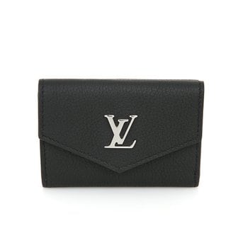 LOUIS VUITTON [중고명품] 럭스애비뉴 루이비통 락미 블랙 미니지갑 LV 락미니 월릿 M63921*