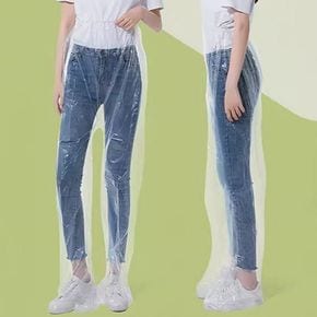 비닐 바지우비 레인 비닐바지 비상용 일회용 M13494