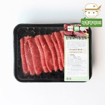  유기농 인증받은 건강한 우리 한우 홍두깨살(이유식용) 500g