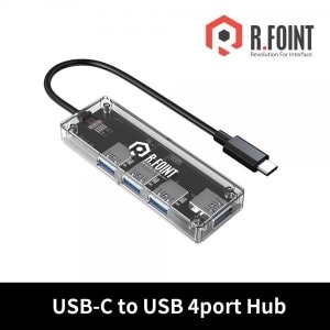 엠지솔루션 한창 알포인트 RF-UH304C (4포트/USB 3.0 Type C)