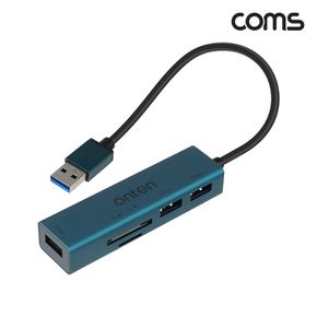 Coms 5 IN 1 USB 허브 SD TF 카드리더 C타입