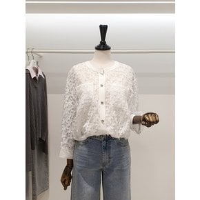 [파주점] 쥬크 주크 밑단스트링 블루종 블라우스​ V262MSC945