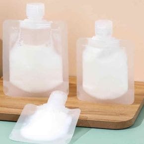 공병 50ml 샴푸공병 비닐파우치 세제공병 투명파우치(WFPE55A)
