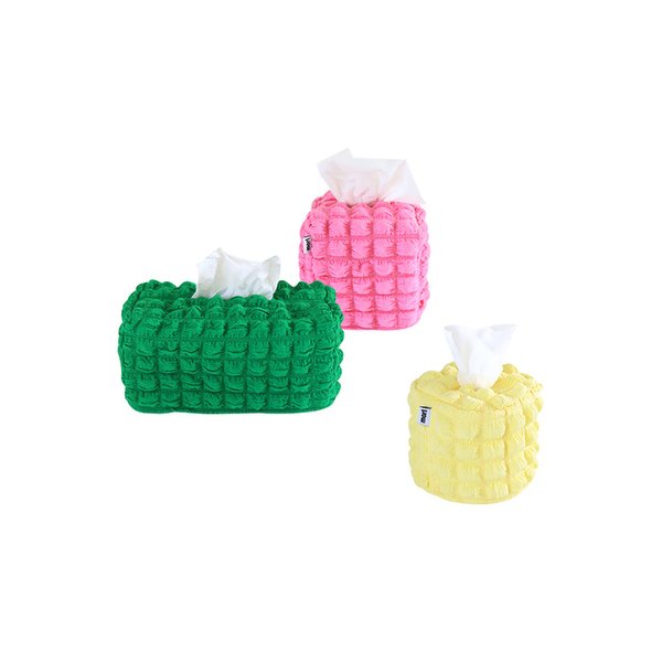 Bubble tissue case (3size/3color)
