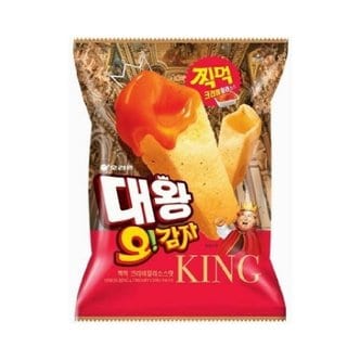  오리온 대왕오감자 찍먹 크리미칠리소스맛 65g 16개