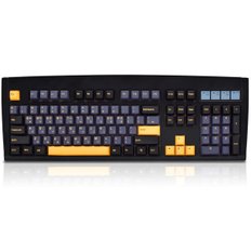 큐센 DT35 104 PBT 풀윤활 가스켓 유무선기계식 키보드 화이트 (하이무 저소음 바다소금)