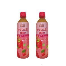 티즐 아이스티 제로 딸기 맛 500ml PET 20개 무료배송