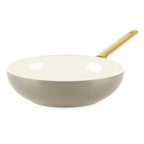 그린팬 파도바 세라믹코팅 웍 28cm(토우프브라운)