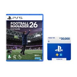[SSG] PS5 풋볼매니저26 콘솔 + PSN 3만원 (29,800원/...