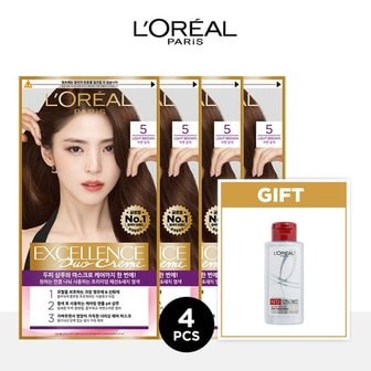 로레알파리 엑셀랑스 듀오크림 염모제 2+2+TR5 헤어팩 50ml