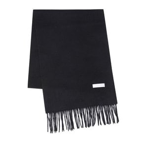 Cashmere Classic Muffler (Black)_D7AJW24003BKX