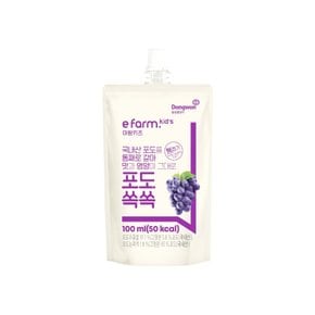 동원홈푸드 포도쏙쏙주스 100mL