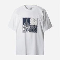 DOD [디오디 공식] 울트라엑스 반다나 그래픽 반팔 티셔츠 (OFF WHITE 2)