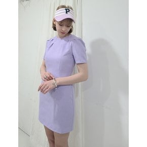 핀턱 린넨 (미니)드레스- 블랙/퍼플 (3size) pin tuck linen ㅡmini dress