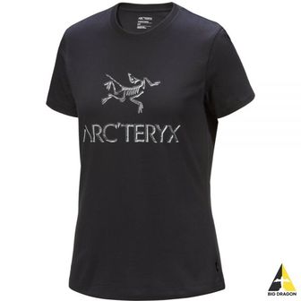 아크테릭스 ARC`TERYX 24FW 아크워드 코튼 티셔츠 SS 우먼 (ATOFWX8135BLK) (ARC`WORD COTTON T-SHIRT W)