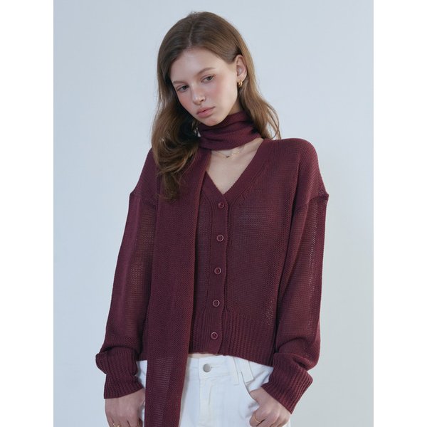 Spring Muffler Knit Cardigan_3color