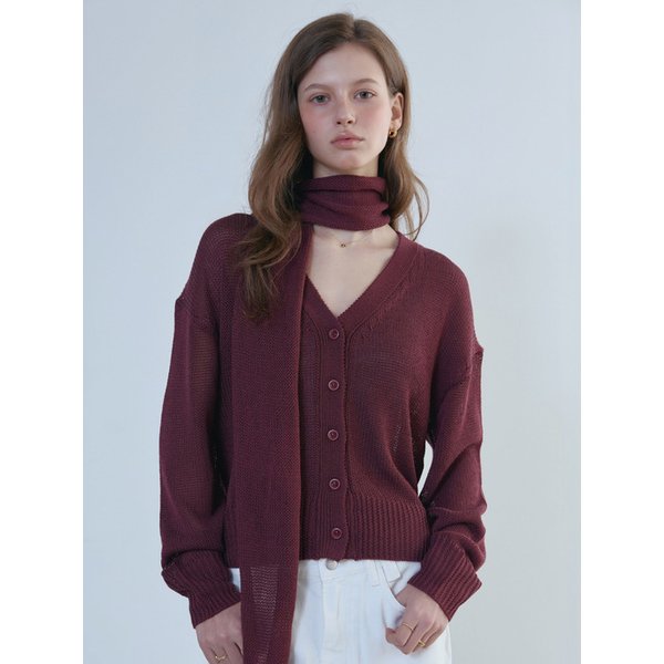 Spring Muffler Knit Cardigan_3color