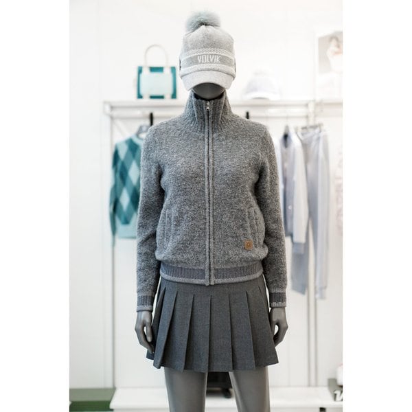 [여주점] 골프웨어 여성 골프 부클 방풍 풀집업 점퍼 SOA11