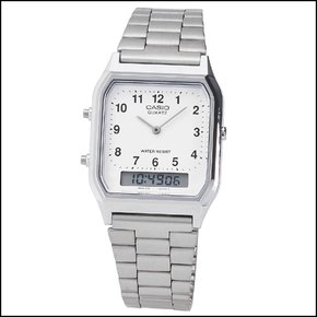 타임플래닛 CASIO AQ-230A-7B 카시오 시계 메탈밴드_