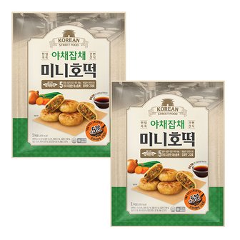 얌얌노리 야채잡채 미니 호떡 1000g x 2개