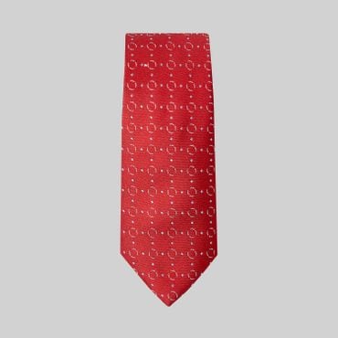 BOSS [CO] 7.5CM 실크 넥타이 미디엄 레드(50512546617)