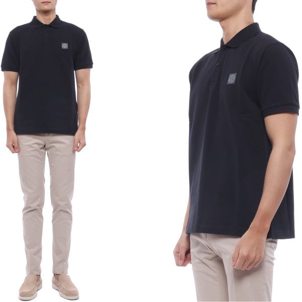 [부산점] 26SS 남성 로고 패치 폴로 반팔티셔츠 (L1S152200011 S0039 V0020 26S)