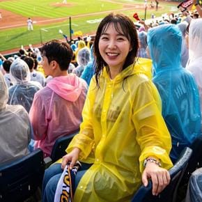 EVA 우비 다회용 일회용 우의 두께감있는 휴대용 비옷 5color (S51308587)