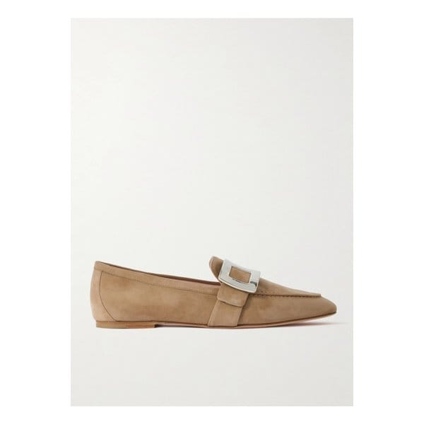 버클 스웨이드 로퍼 베이지 46376663162873018