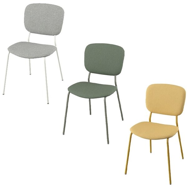 VIHALS 비할스 쿠션의자/식탁의자/등받이의자/책상의자/로비의자/인테리어의자