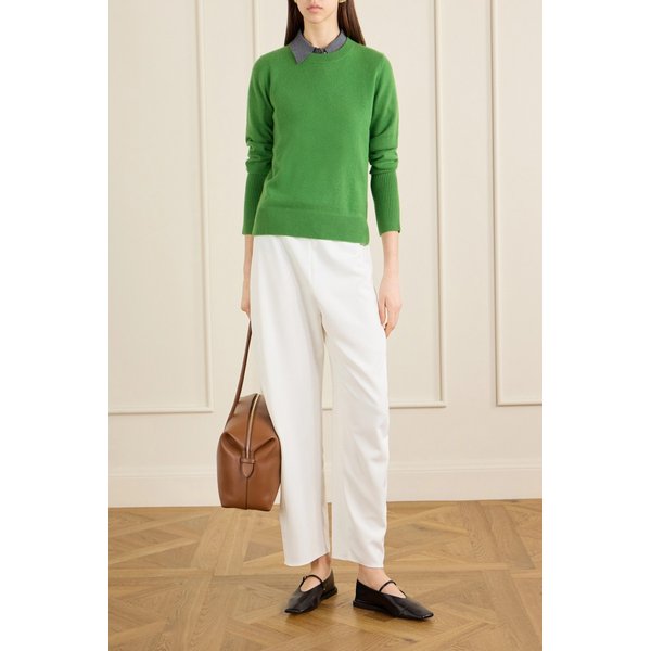 라 리뉴 솔리드 린 라인 캐시미어 스웨터 46376663163013205