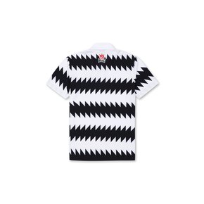 WAAC(왁골프)[WAAC X Iron Heads] Bold Zig Zag Stripe Polo_WMTCM24608BKX