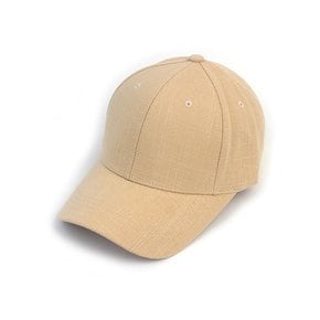 Linen Muji Beige Ballcap 린넨모자