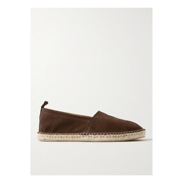 조지 스웨이드 에스파드리유 브라운