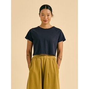 Surya crop top (Deep sea)