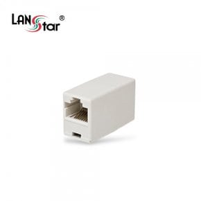 [LANstar] 커플러, I형, RJ-45, CAT.5E,보급형, Ivory