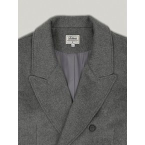 OVE WOOL OVER FIT COAT (GRAY)
