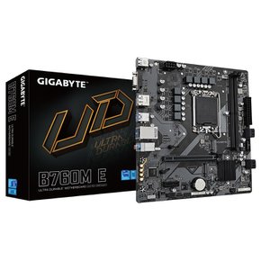 GIGABYTE B760M E LGA1700 intel 12·13세대 CPU 대응 DDR5 Micro-ATX 마더보드 MB6263