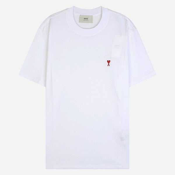 [시흥점] 6S BFUTS035 724 100 스몰 하트 로고 코튼 반팔 티셔츠 화이트