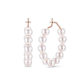  [도로시] 14K 비쥬 스와진주 링귀걸이