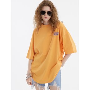 루즈핏 로고티 오렌지_Loose Fit Logo Tee Orange