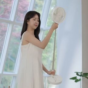접이식 무선 선풍기 폴딩팬 BLDC 저소음 리모컨 캠핑 야구장 선풍기